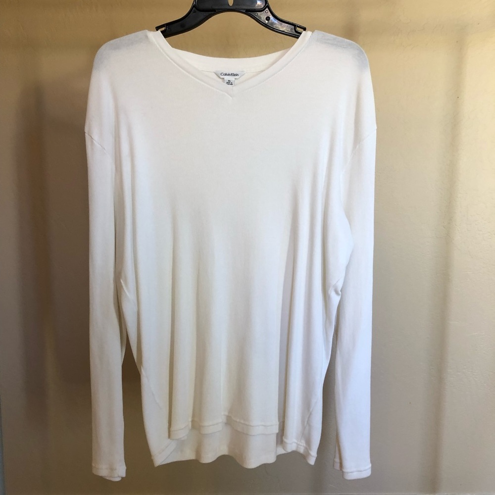 Calvin Klein stretch long sleeve T
